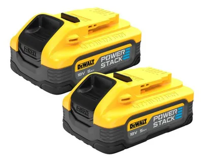 DEWALT Akku 18V 5,0Ah POWERSTACK 2 Stück DCBP518
