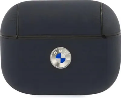 Immagine prodotto di Bmw Bmapsslna Airpods Pro Cover Blu Navy/Navy Geniune Leather Silver Logo