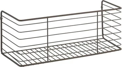 Produktbild von mDesign Ablagekorb Drahtkorb Aufbewahrung Organizer Metall Küche Bad Bronze