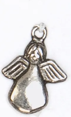 Produktbild von Metallanhänger Engel altplatinfb, 18x13 mm