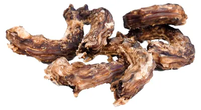 Produktbild von 123… Hund dabei! - Getrocknete Hähnchenhälse für Hunde – Natürlicher Kausnack, ohne Zusatzstoffe, proteinreich & gut verdaulich, ideal für alle Hunderassen & Altersklassen