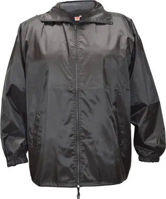 Produktbild von Übergrößen Elegante Regenjacke HONEYMOON schwarz 3XL