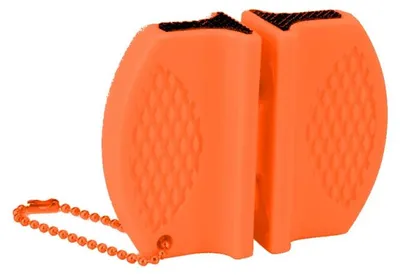 Produktbild von Pronett XJ4974 Doppelseitiger Messerschärfer, orange