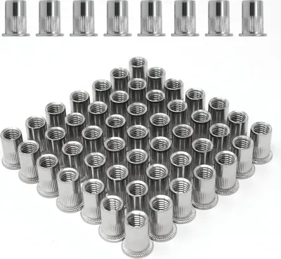 Produktbild von Blindnietmuttern M6 - Edelstahl - Set von 120 Stück
