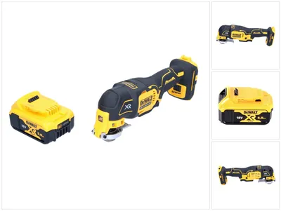 Obrázok produktu pre Akumulátorový oscilátor DeWalt DCS 356 N-XJ 18 V bezkefkový + 1x akumulátor 5,0 Ah + sada príslušenstva - bez nabíjačky
