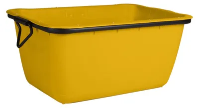 Produktbild von Mörtelkübel 200 l, gelb, kranbar