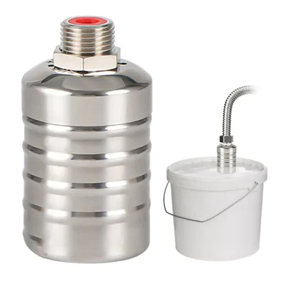 Immagine prodotto di Valvola a galleggiante in acciaio inox per tubi da 1/2 e 3/4 di pollice, valvola a galleggiante per cisterna - VALVPRO