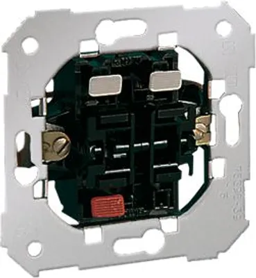 Image de Mécanisme d'interrupteur bipolaire à bouton-poussoir SIMON 75399-39 10 A