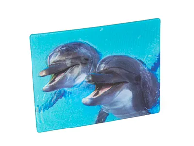 Produktbild von 3 D Magnet Delfine, Tiere 9x7cm Kühlschrankmagnete Tier Meerestiere Wassertiere