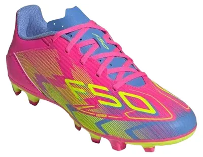 Immagine prodotto di Adidas - Scarpe da calcio da uomo con suola rigida "F50 Club" PP5097 (42 EU) (rosa)