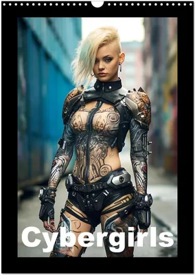 Produktbild von Cybergirls (Wandkalender 2026 DIN A3 hoch), CALVENDO Monatskalender