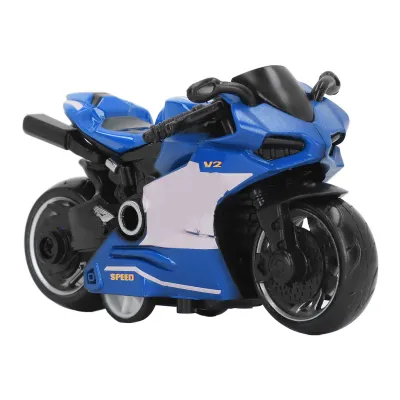 Image de Jouet pour motos à tirer,Jouet pour motos,Modèle de jouets pour motos,Modèle de motos à tirer,Modèle de motos en alliage,Jouet pour motos à tirer