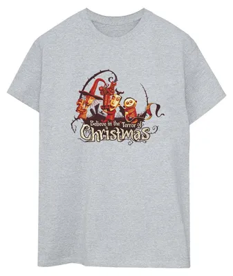 Produktbild von Disney - "The Nightmare Before Christmas" T-Shirt für Damen BI41749 (XL) (Grau)