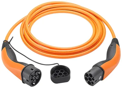 Image de Câble de recharge type 2, jusqu'à 11 kW, 10 m, orange