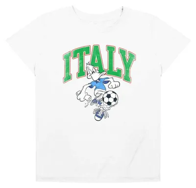 Obrázek produktu pro Tričko Looney Tunes "Italia" pro dámy, model TV42114 (velikost XXL), bílá barva