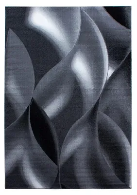 Obrázek produktu pro 80x150 cm Kusový koberec Plus 8008 black, Šedá, Polypropylen heatset
