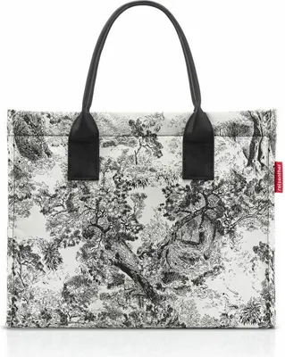 Obrázek produktu pro Reisenthel daily shopper, Kabelka, Černá, Bílá, Polyester, Jednobarevný