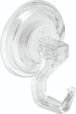 Immagine prodotto di Gancio con ventosa, set da 2 pezzi, plastica, trasparente - iDesign | Power Lock