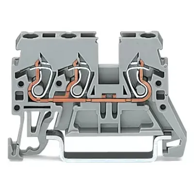 Immagine prodotto di WAGO 3-L terminale passante 2,5qmm 870-681 grigio 0,08-2,5QMM/4QMM 500V 6KV