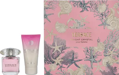 Produktbild von Versace Bright Crystal Geschenkset Eau de Toilette 30ml/Body Lotion 50ml