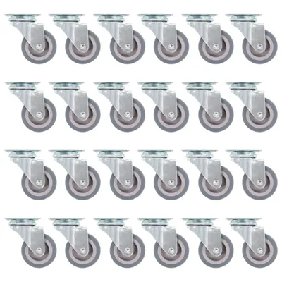 Productafbeelding van vidaXL Zwenkwielen, 24 stuks, 50 mm