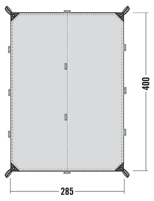 Produktbild von Tatonka Tarp 4 - Simple assorted