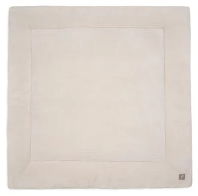 Produktbild von Jollein Krabbeldecke für Baby – Cloudy Rib – Oatmeal – Laufgittereinlage – 100x1
