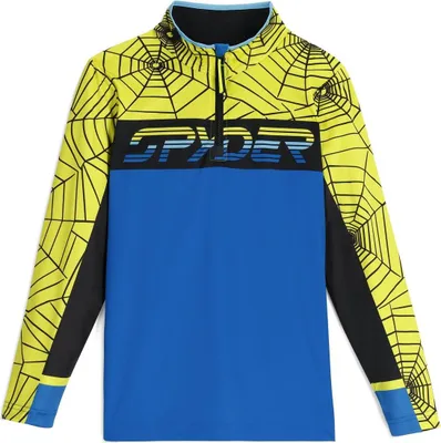 Produktbild von SPYDER Ryder 1/2 ZIP Kinder Skipulli blau XL