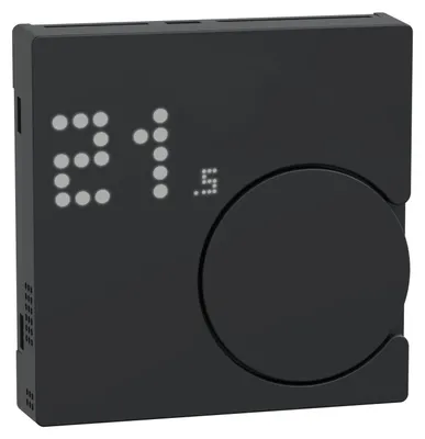 Produktbild von Merten MEG5779-0403 Connected Raumtemperaturregler-Modul System M schwarz