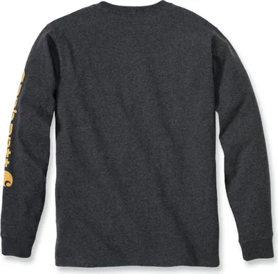 Produktbild von CARHARTT Bekleidung Carhartt Long Sleeve dunkelgrau/orange dunkelgrau/orange Größe