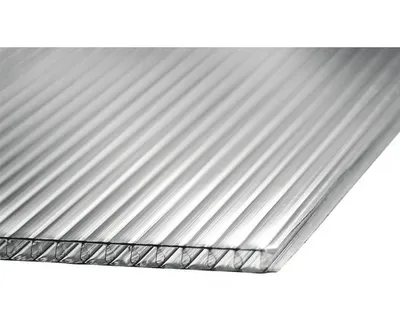 Obrázek produktu pro Polykarbonátová deska Bravo dutinková 1000 x 1050 x 10 mm čirá