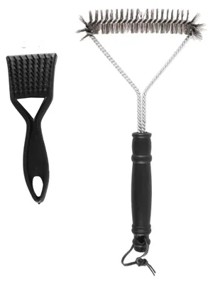 Produktbild von 2er-Set Grillbürsten für eine effiziente Reinigung