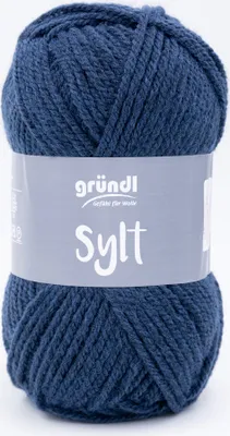 Produktbild von Gründl Wolle Sylt Garn 80% Polyacryl 20% Wolle 100g 130m Nadelstärke 7,0-8,0
