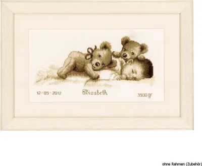 Immagine prodotto di Kit per il punto croce Vervaco Baby sleeps
