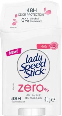 Image de Lady Speed Stick | Déodorant stick - Rose Petals - 40 g - 48h de protection - Contient de la cire d'abeille