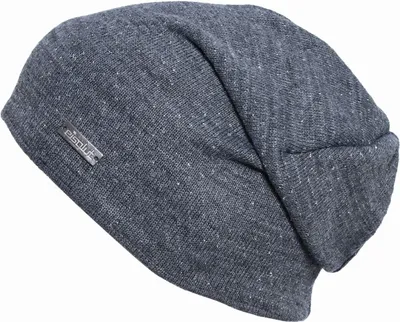 Produktbild von Eisglut Strick-Beanie Lucill mit Fleece-Innenband und Effektgarn, grau, Gr. Einheitsgröße