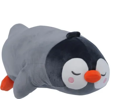 Produktbild von UNUS Seitenschläferkissen Kuschelkissen Pinguin mittel in Grau