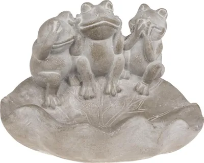 Produktbild von OOTB Vogeltränke Frösche ca. 215 x 145 x 16 cm