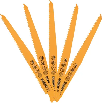 Produktbild von DeWalt Säbelsägeblatt BIM Holz 228 mm 6TPI
