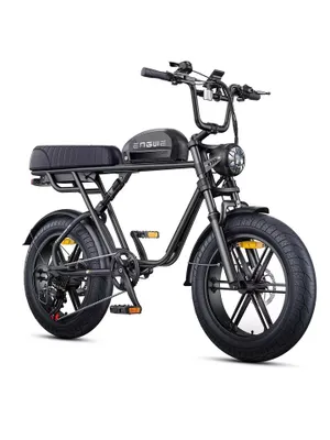 Produktbild von ENGWE E Bike Herren Elektrofahrräder-Ebike mit einem Akku, E-Bike 20*4.0 Zoll Fette Reifen, Ebike Herren Elektrofahrrad 7-Gang,E-Mountainbike FatBike