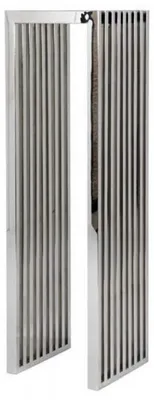 Produktbild von Casa Padrino Luxus Konsolen Tisch Säule 5 Stars Chrom - Moderner Blumentisch, Telefontisch & Beistelltisch - Höhe 120 cm - 35 x 35 cm