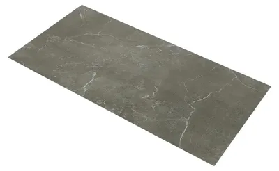 Produktbild von Selbstklebende PVC-Vinyl-Bodenfliesen - 24 Stück - 60 x 30 cm - 4,32 m² - Rutschfest - Wasserdicht - Grau