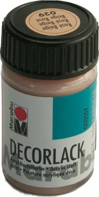 Produktbild von Marabu 1130 39 029 Decorlack Acryl, Hautfarbe 15 ml