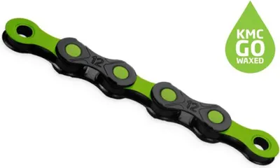 Immagine prodotto di Catena Kmc dlc12 nero verde 126s cerata