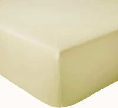 Produktbild von Unifarbenes Spannbetttuch aus Baumwollsatin