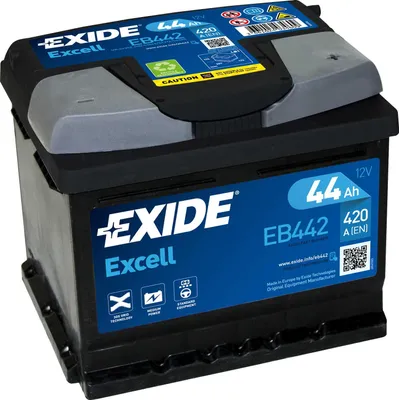 Obrázok produktu pre Exide EB442 Excell 12V 44Ah 420A autobatéria