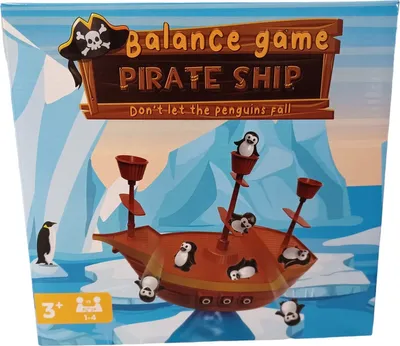 Produktbild von Gleichgewichtsspiel Piratenschiff ausbalancieren