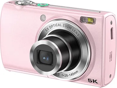 Produktbild von INF Erfassen Sie jedes Detail mit der digitalen 5X-Optik-Zoom-Kamera Rosa