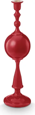 Obrázok produktu pre Pip Studio Kovový svietnik Sphere Large Dark Red 44cm