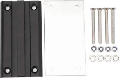 Imagen del producto de Soporte para pata de mesa de caravana desmontable, fabricado en aleación de aluminio, que ahorra espacio y es ideal para caravanas, autocaravanas, barcos y yates